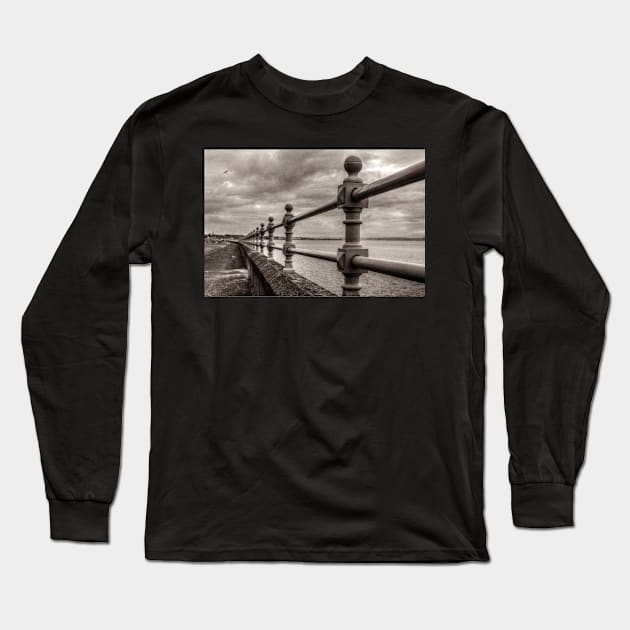 Seaside Fence Long Sleeve T-Shirt by Errne